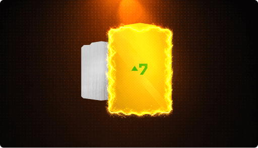 Upgraded card
